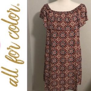 Off the shoulder dress